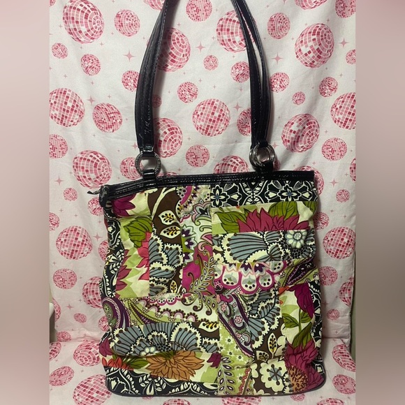 Vera Bradley Patchwork Floral Tote Bag - Picture 1 of 4